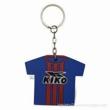 3D or 2D Soft PVC Keychain, Customized Logos, Sizes, and Colors are Welcome